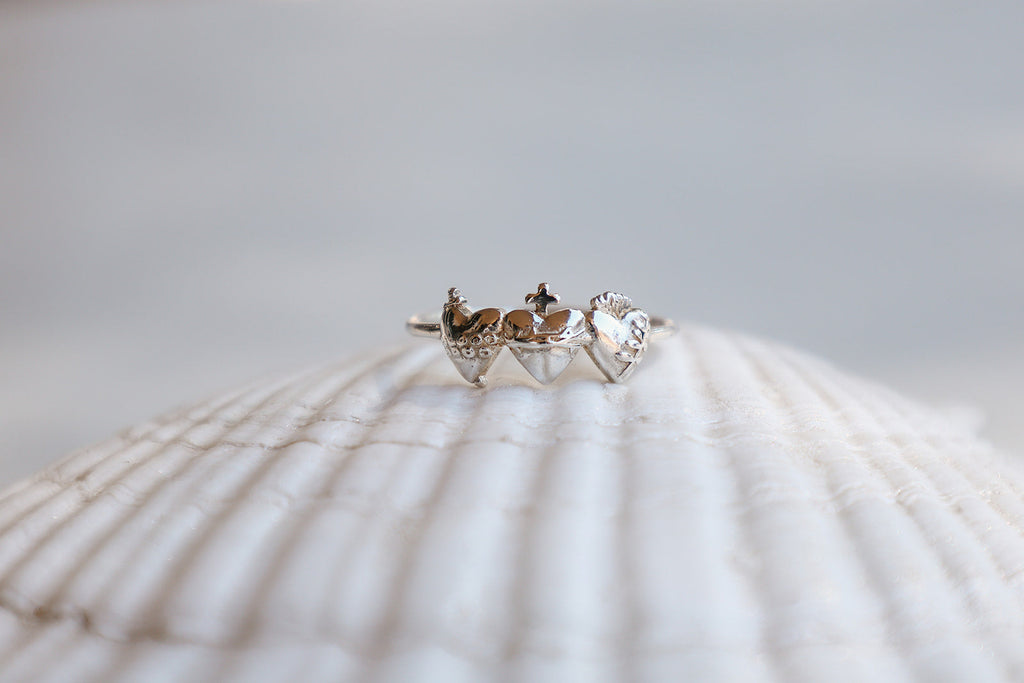 Holy Family Hearts® Ring in Sterling Silver