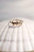 Holy Family Hearts® Ring in Gold Vermeil