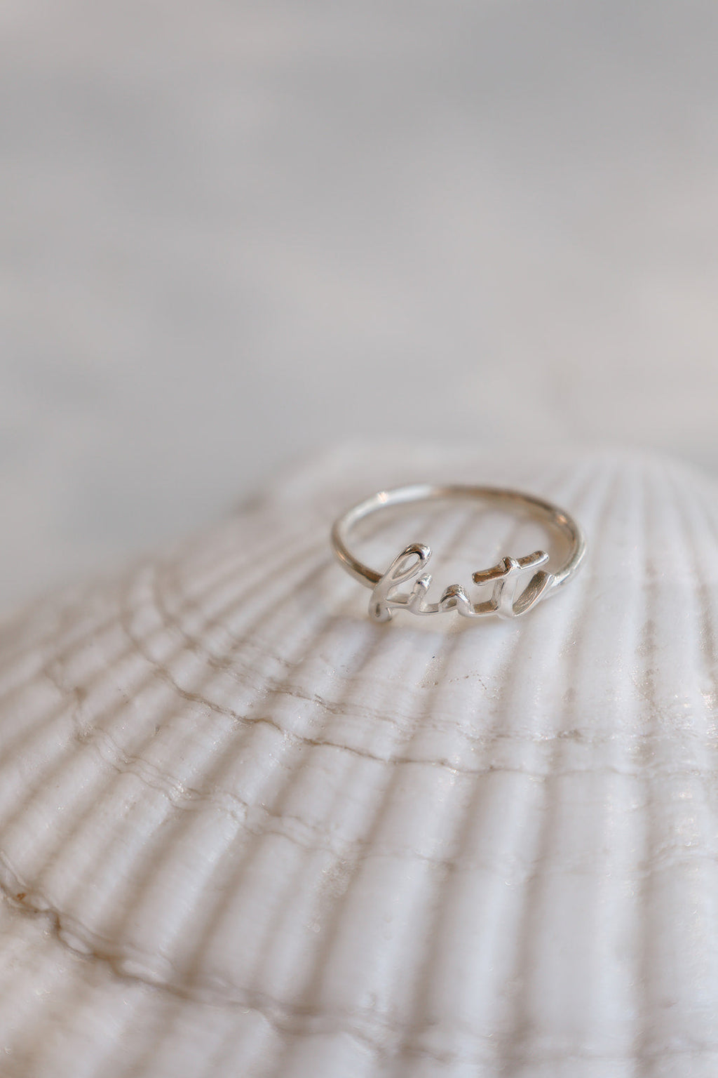 Fiat Ring in 925 Sterling Silver