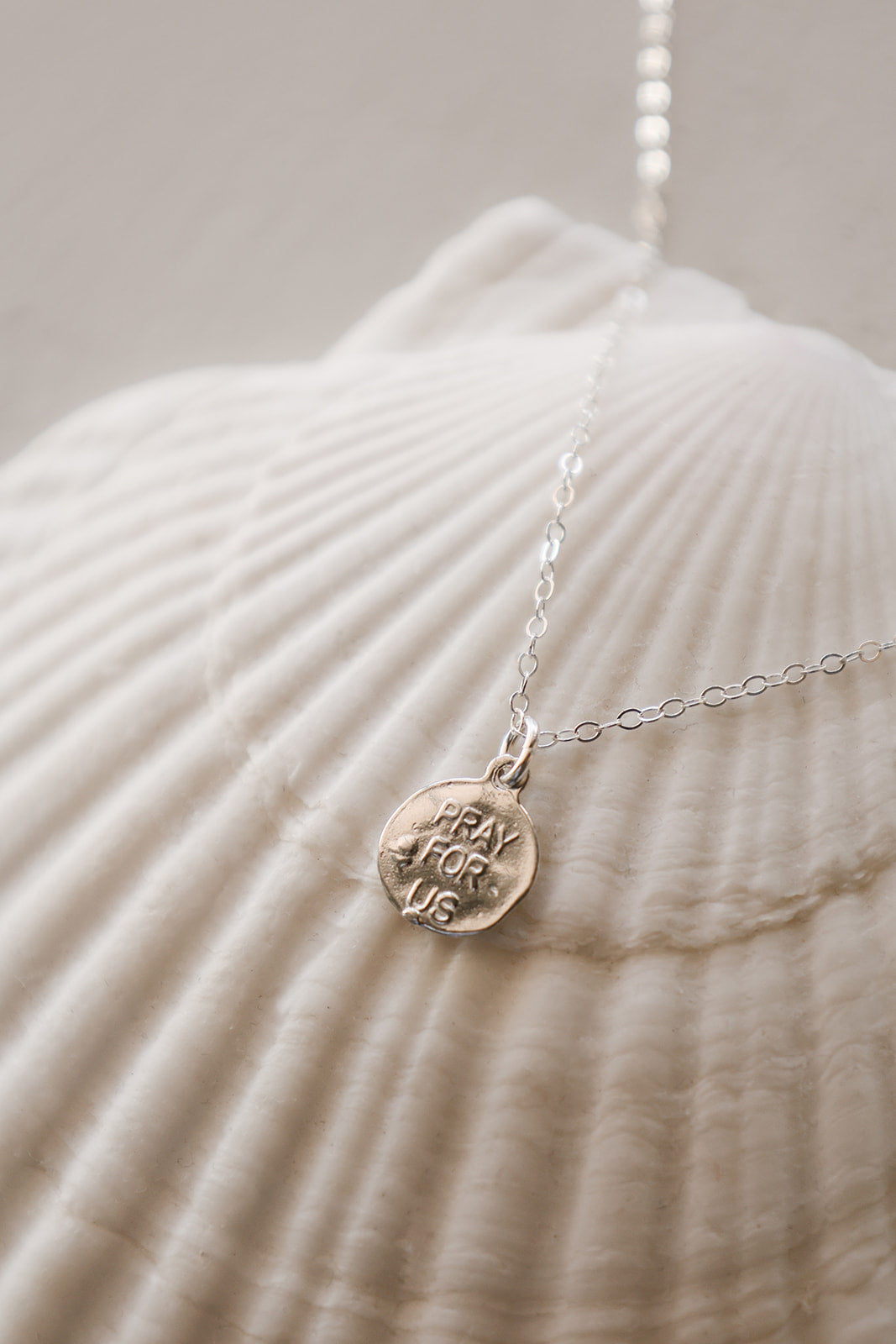 Little Saint Therese Necklace in Sterling Silver