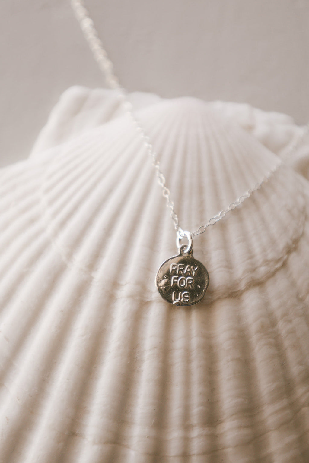 Little Saint Therese Necklace in Sterling Silver
