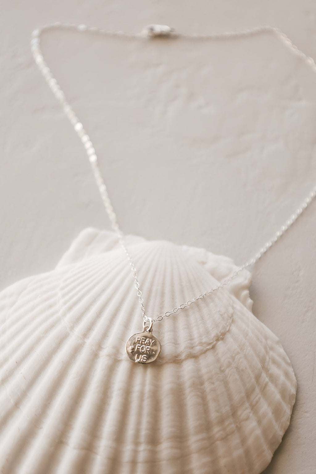Little Saint Therese Necklace in Sterling Silver