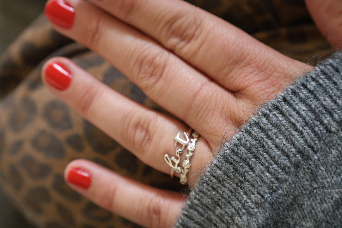 Fiat Ring in 925 Sterling Silver