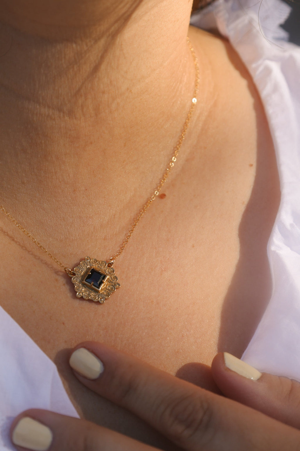 Dwell Necklace | Vermeil
