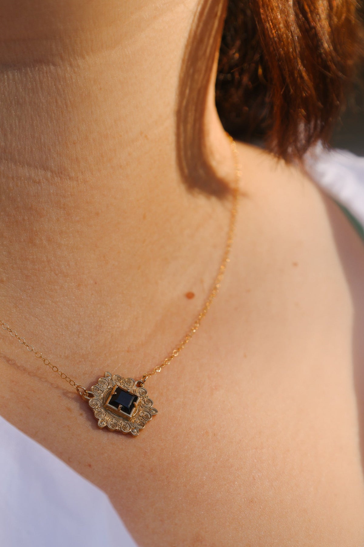 Dwell Necklace | Vermeil