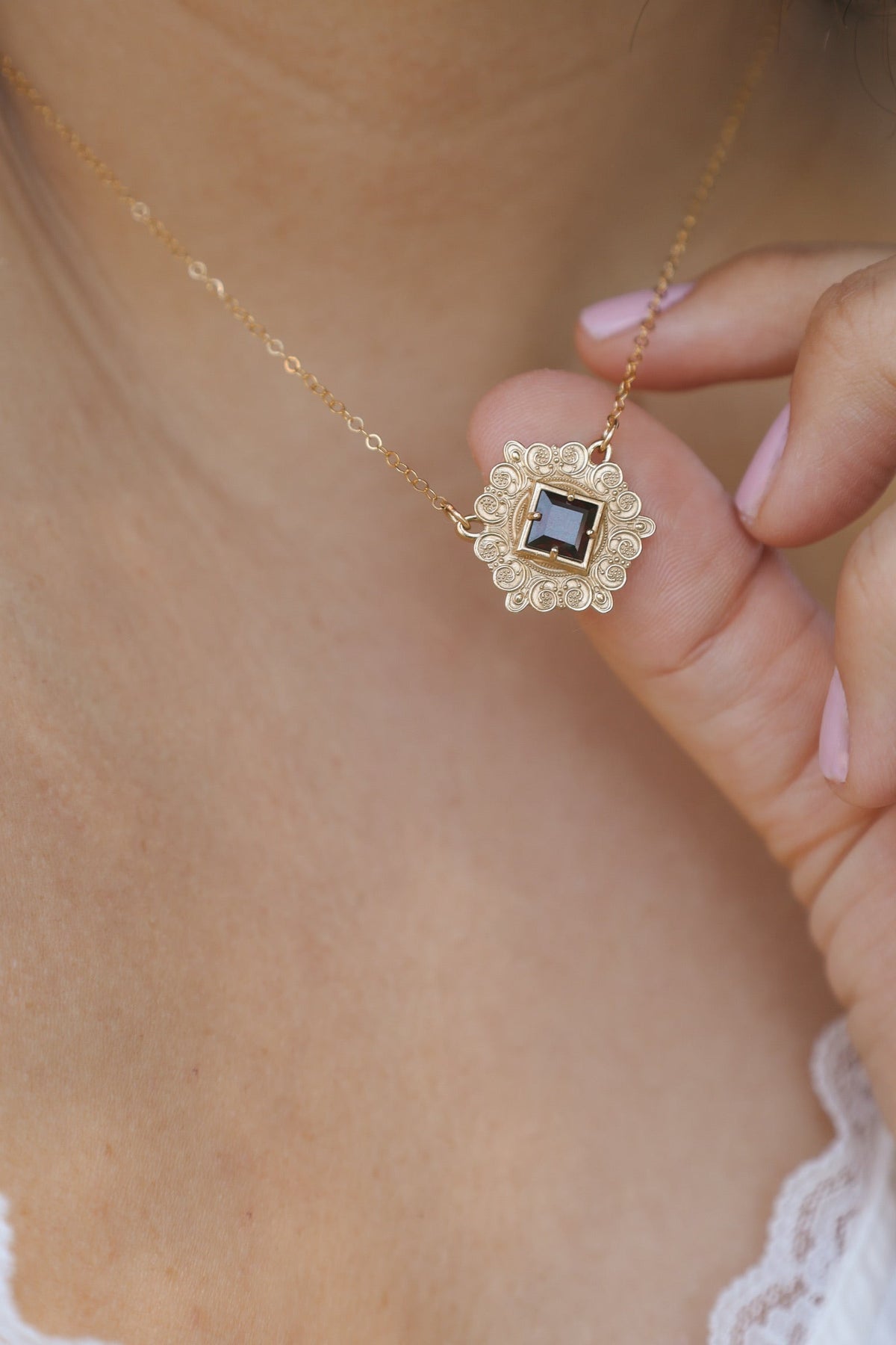 Dwell Necklace | Vermeil
