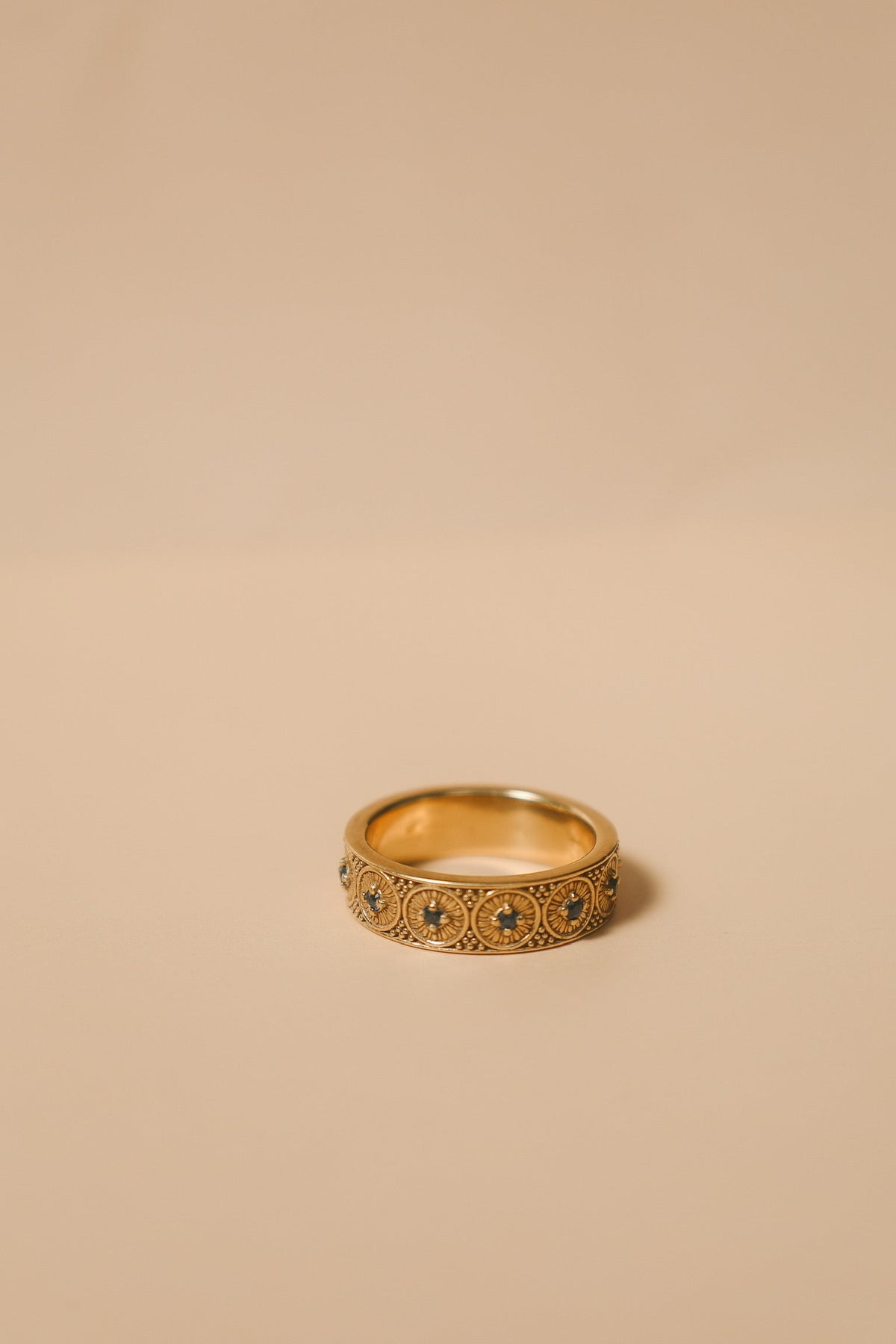Marielle | Gold Vermeil & Sapphire