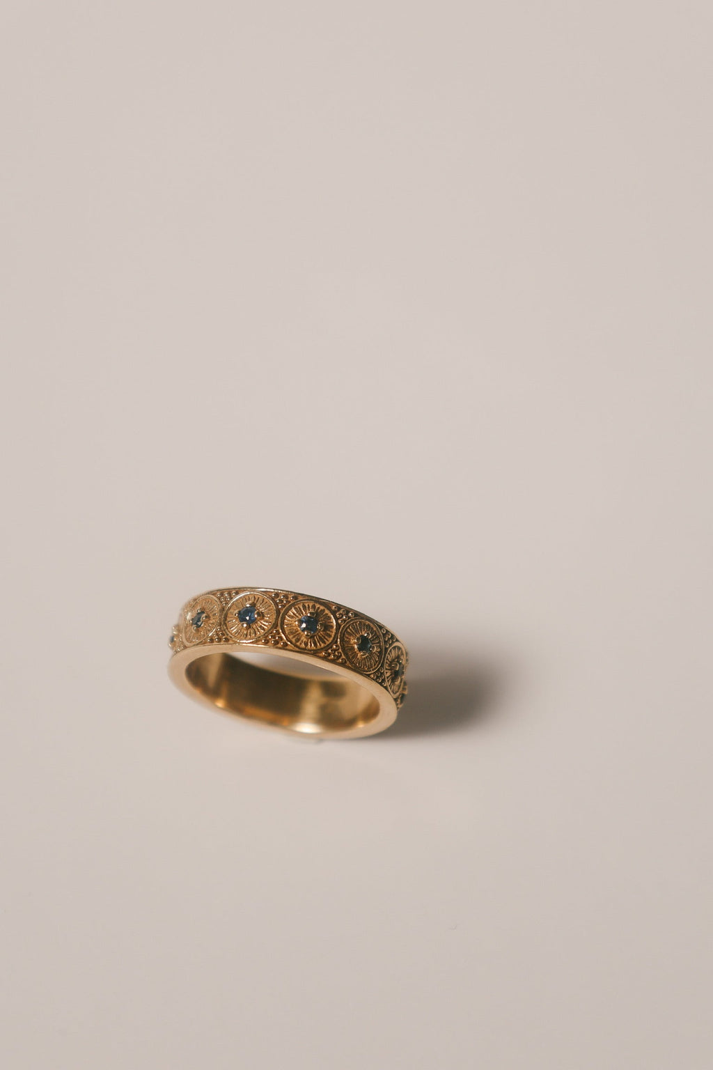 Marielle | Gold Vermeil & Sapphire