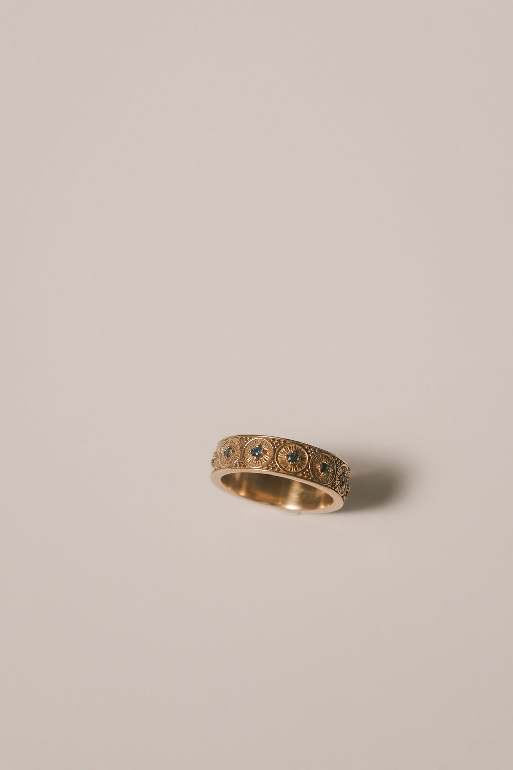 The Marielle Ring | 14k Gold & Sapphire