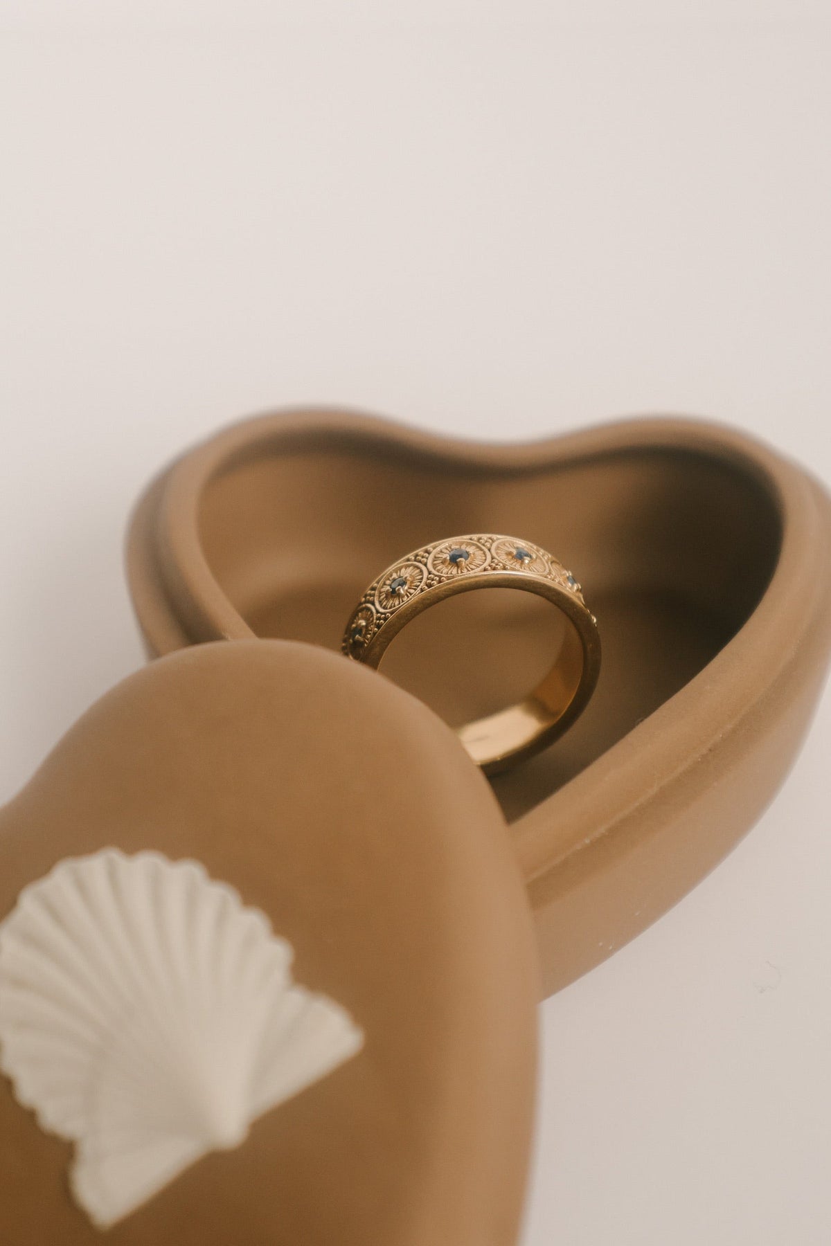 The Marielle Ring | 14k Gold & Sapphire