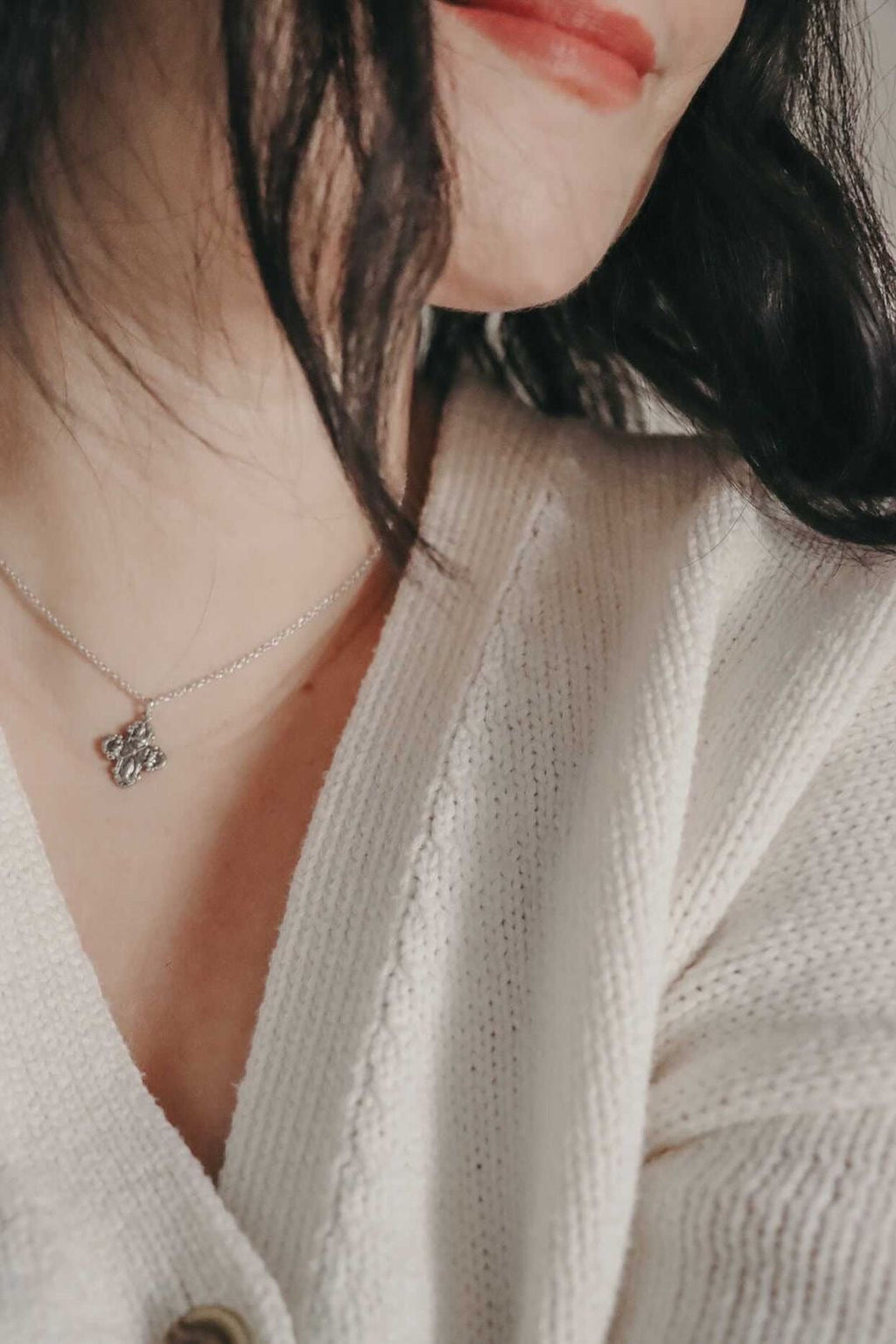 Four Way Cross in Sterling Silver
