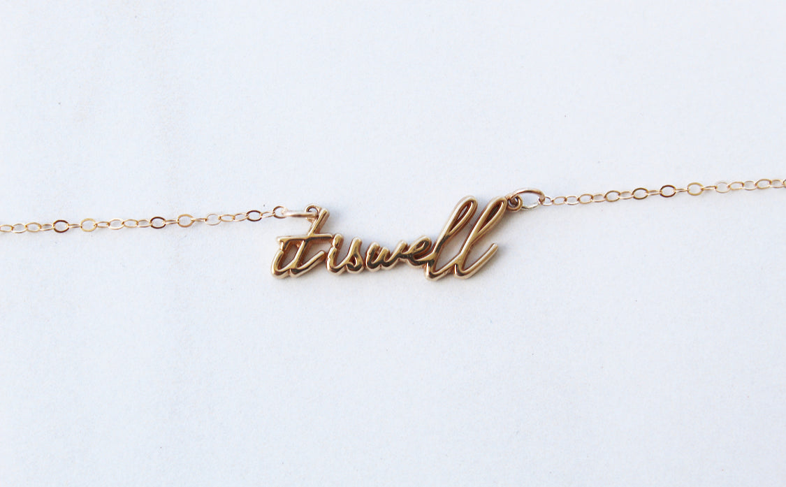 It is well with my Soul Necklace