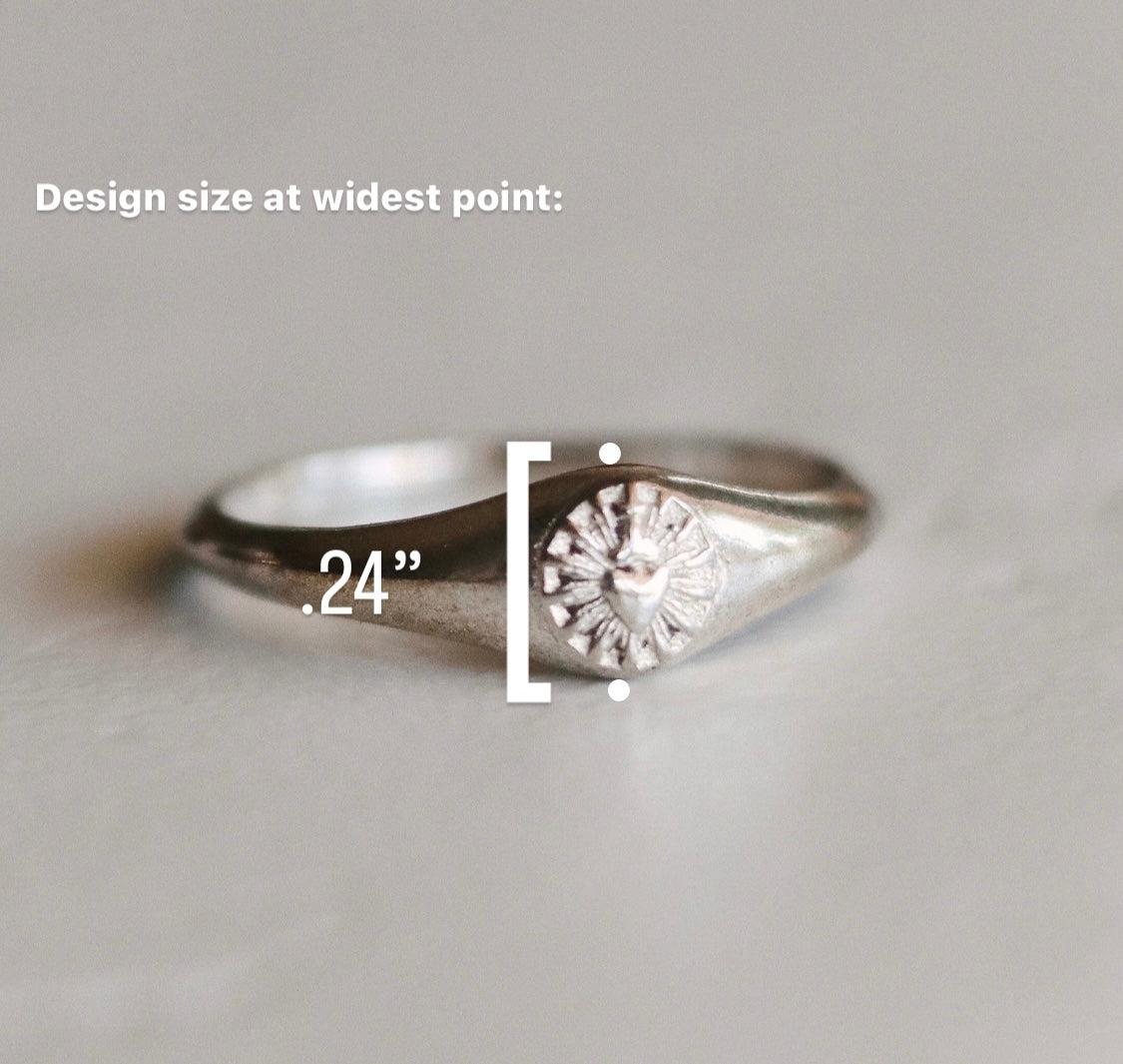 Ocean of Mercy® Ring in 925 Sterling Silver