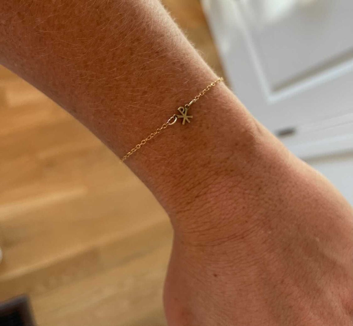Chi Rho Bracelet