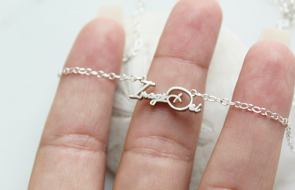 Imago Dei necklace in Sterling Silver