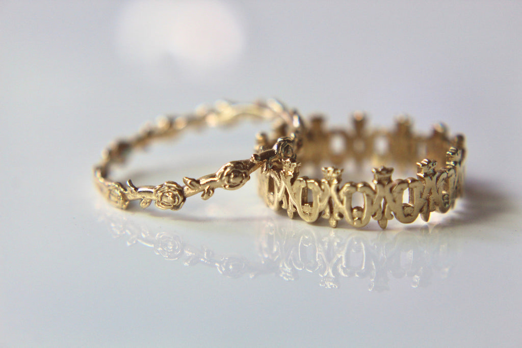 Maria Auspice Ring in 14K Gold
