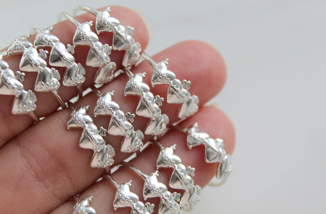 Holy Family Hearts® Ring in Sterling Silver