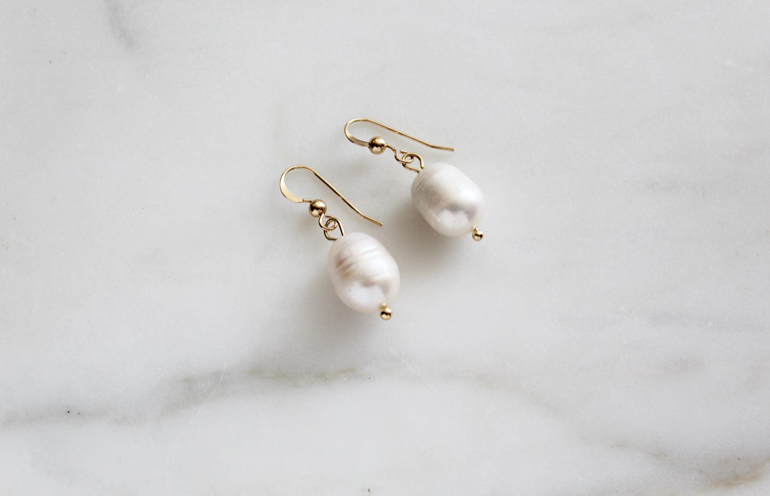 Giannas Pearl earrings