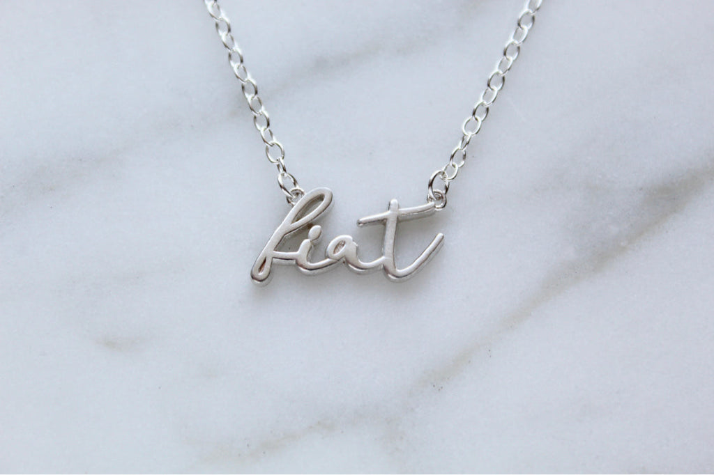 Fiat in Sterling Silver