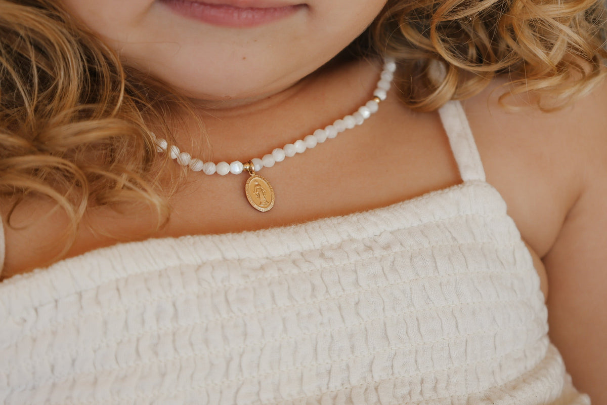 Little Eleanor's Miraculous Medal Necklace
