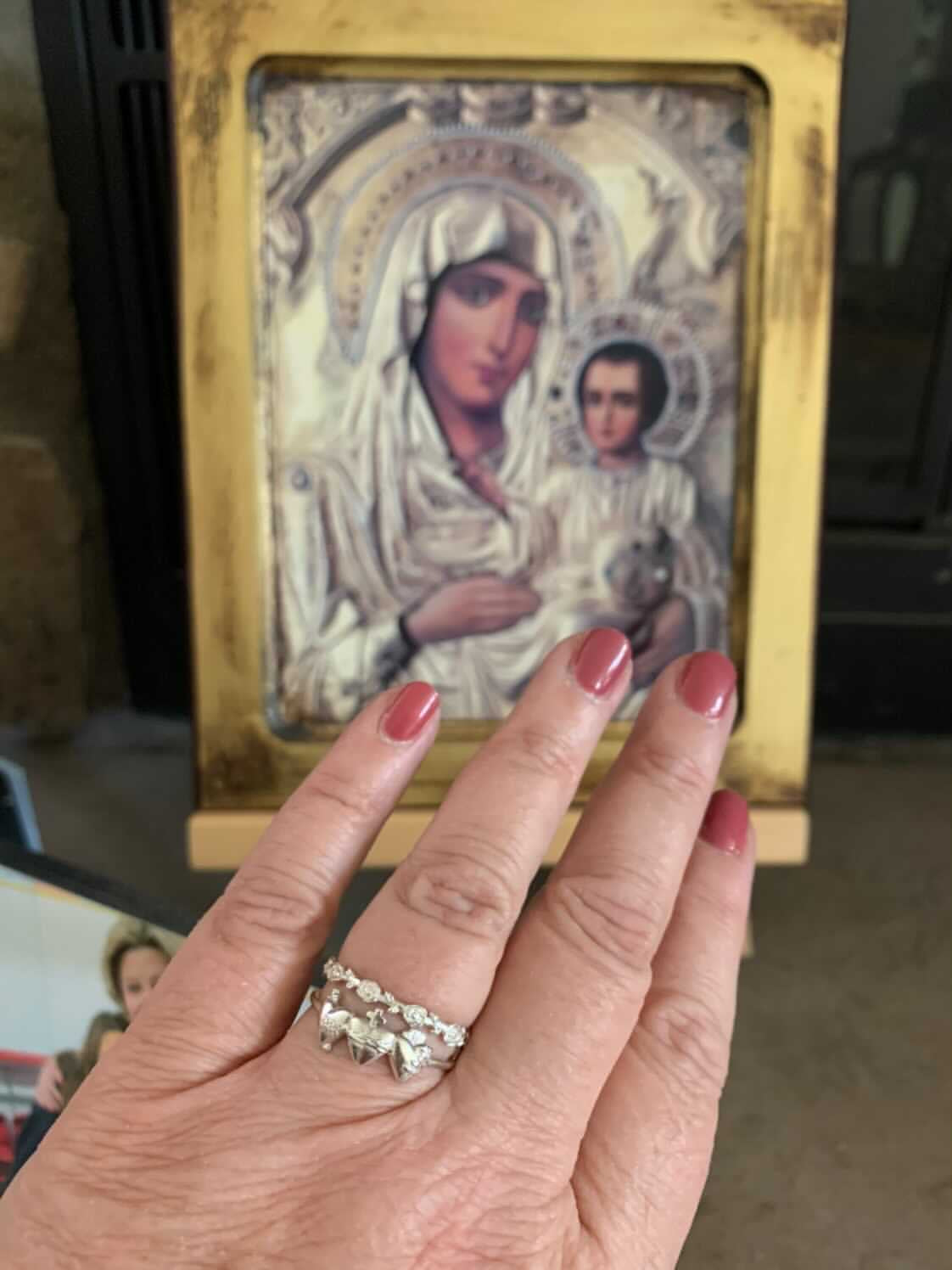 Holy Family Hearts® Ring in Sterling Silver