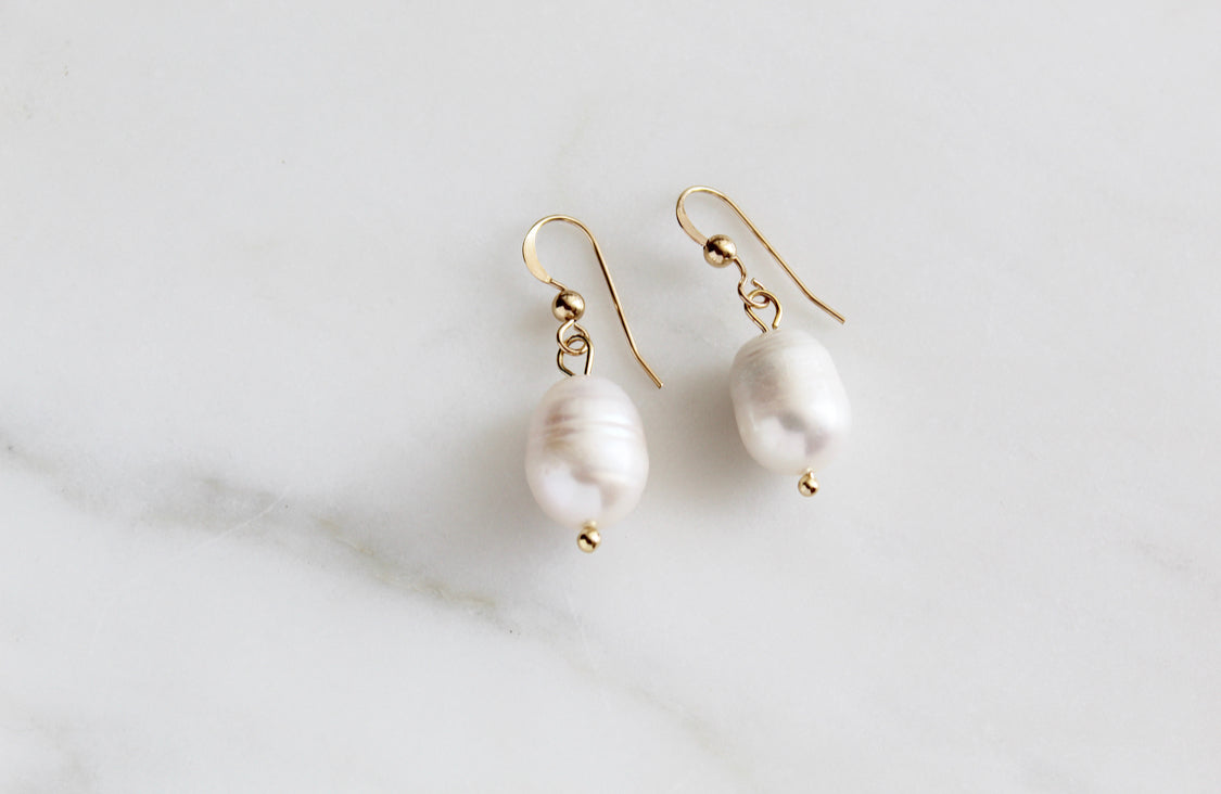 Giannas Pearl earrings