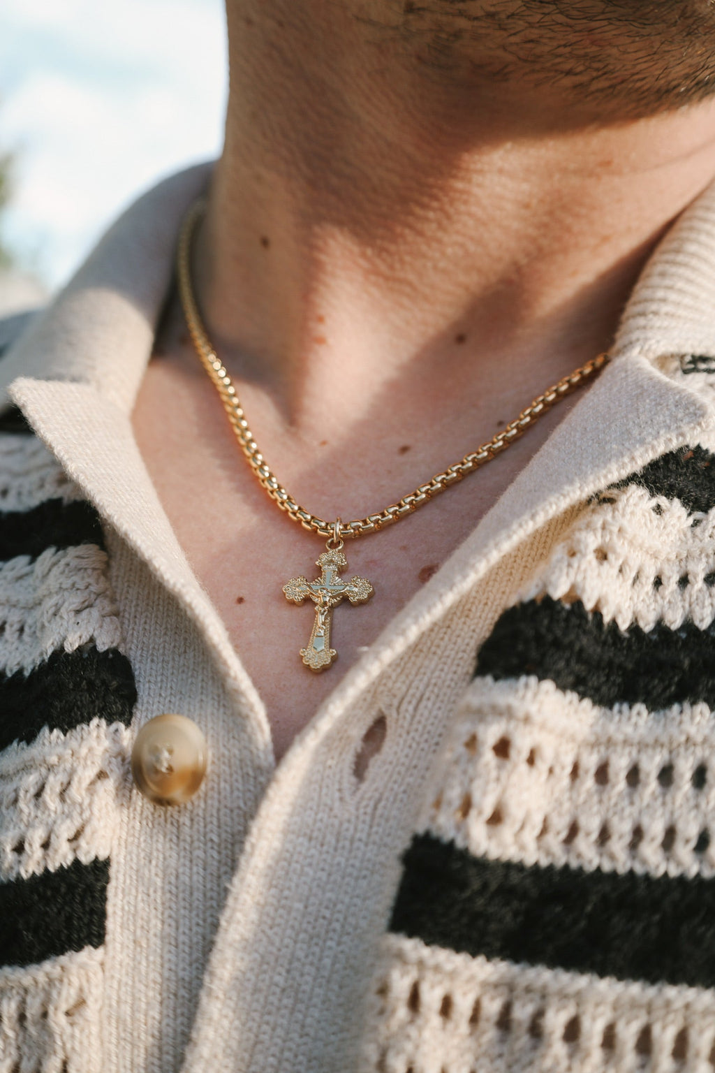 Men’s Crucifix Necklace