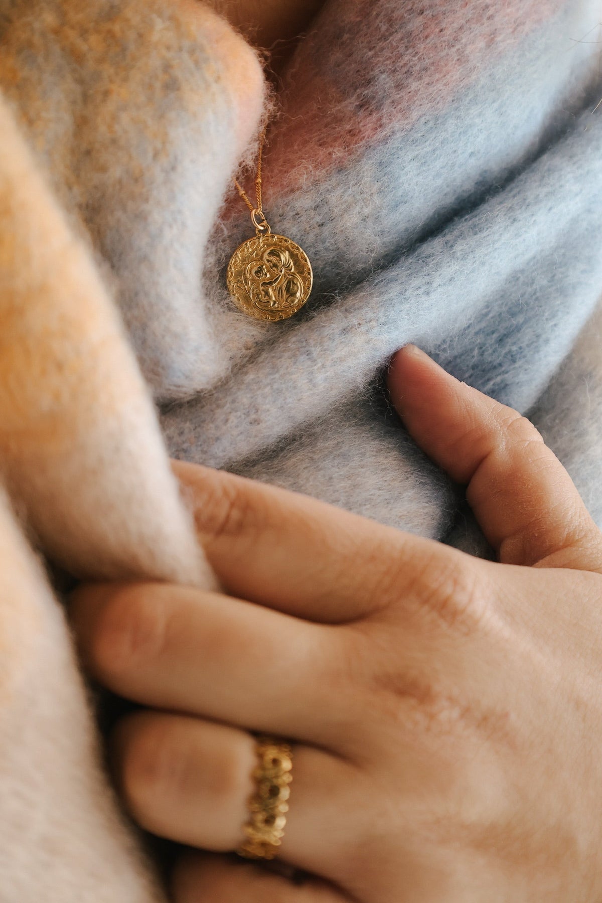 Mother and Child Necklace