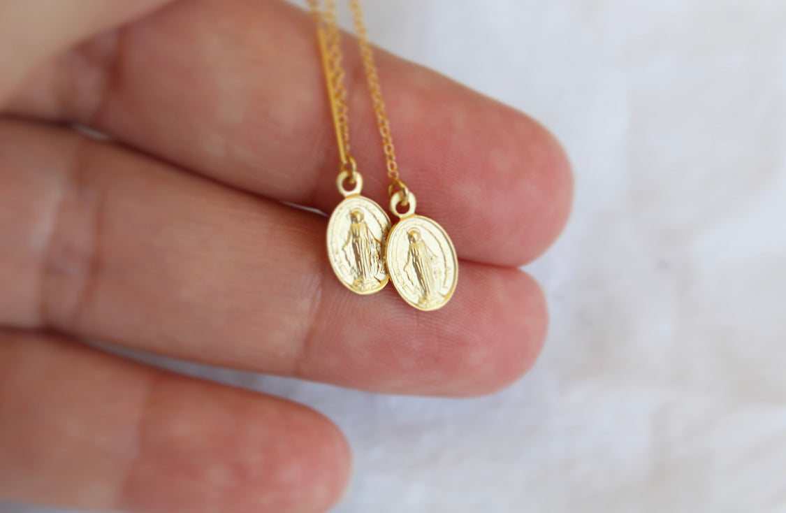 Miraculous Medal Earrings