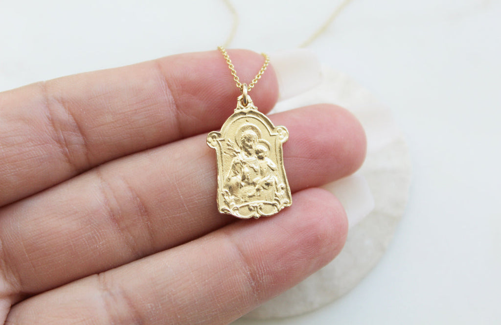 St. Joseph necklace 14K Gold