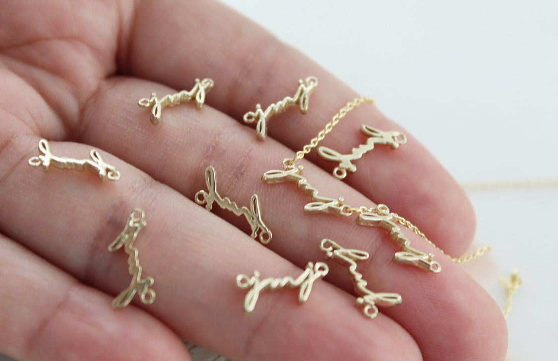14K Gold JMJ Necklace