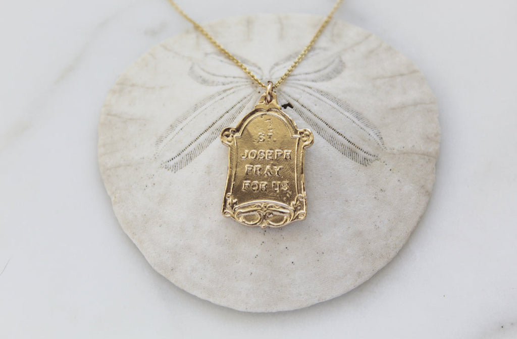 St. Joseph necklace 14K Gold