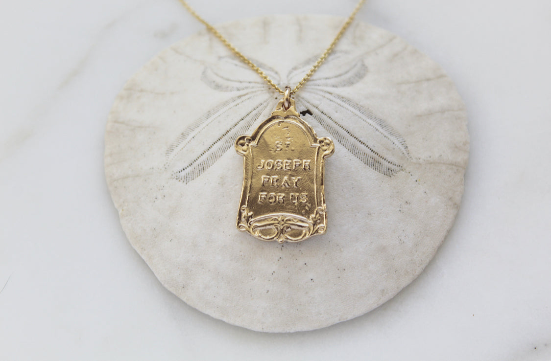 St. Joseph necklace 14K Gold