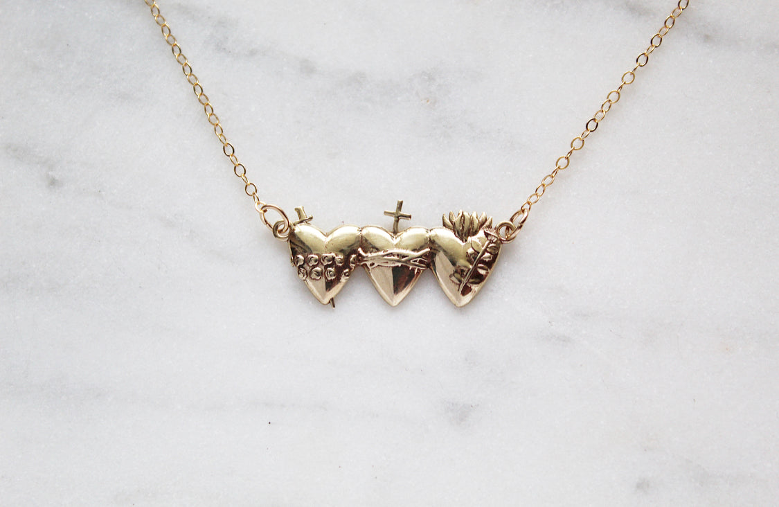 Holy Family Hearts® Necklace