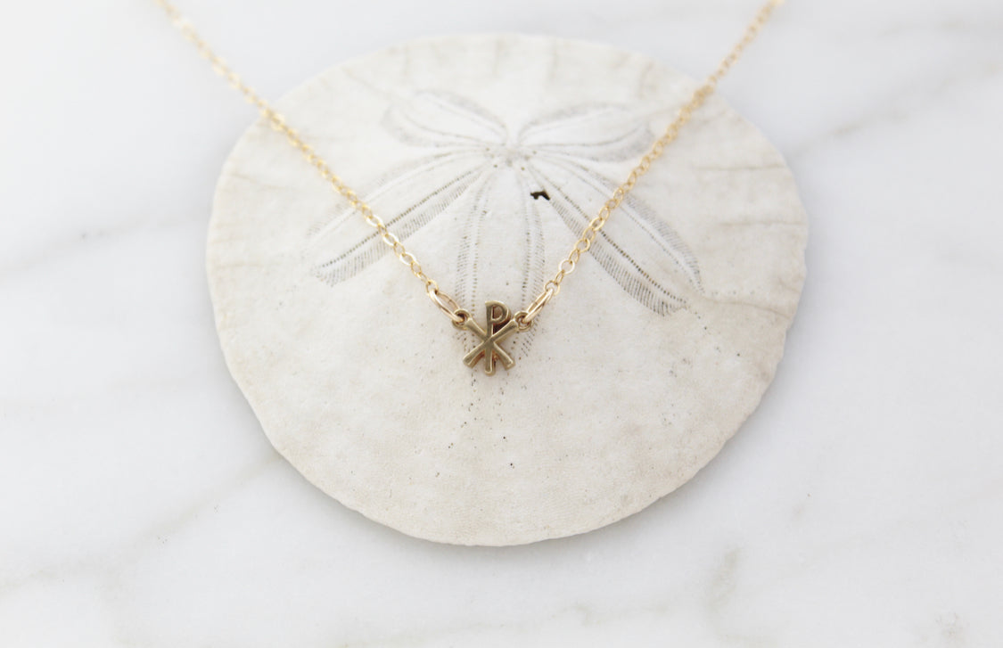 Chi Rho Necklace