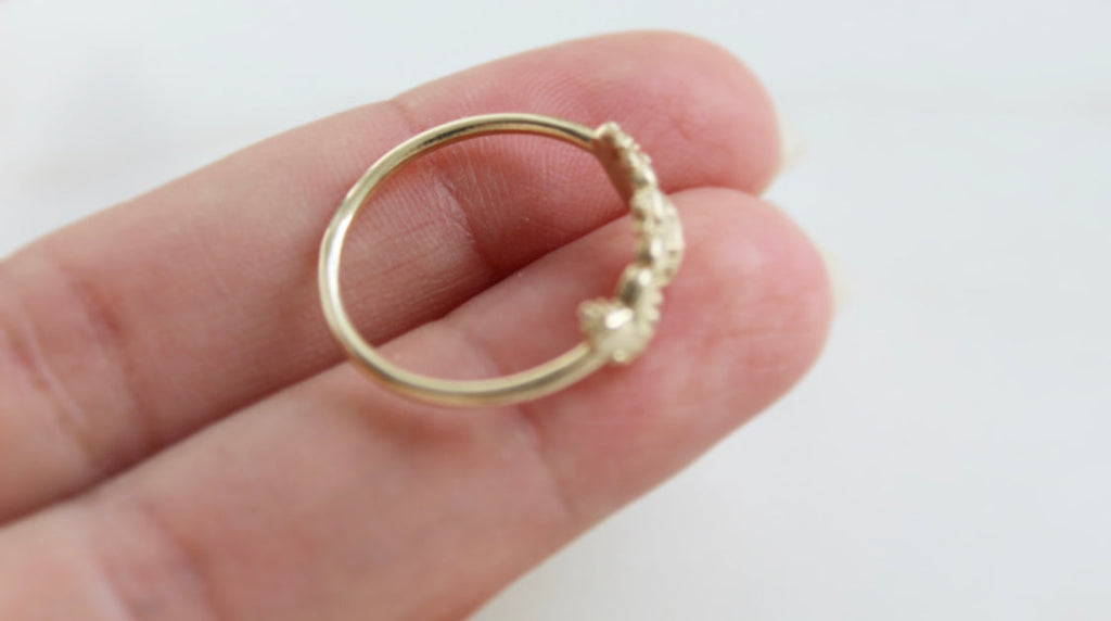 Holy Family Hearts® Ring in 14k Yellow Gold