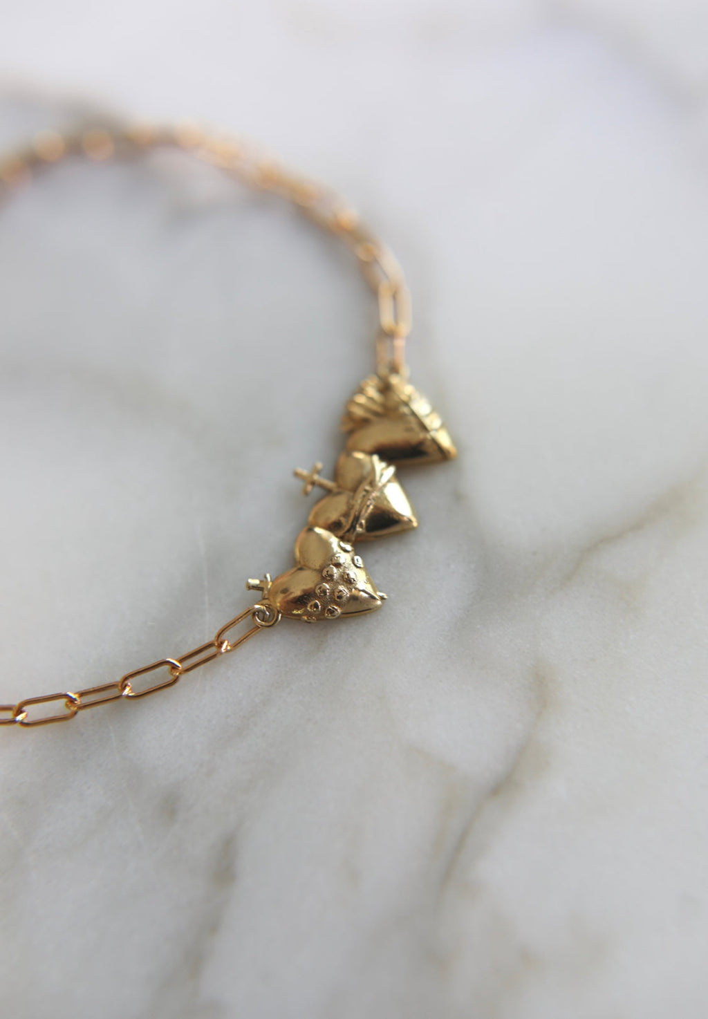 Holy Family Hearts® Bracelet - Paperclip
