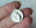 Mother Teresa Necklace in 925 Sterling Silver