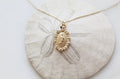 14k Gold Our Lady of Guadalupe Scalloped Necklace