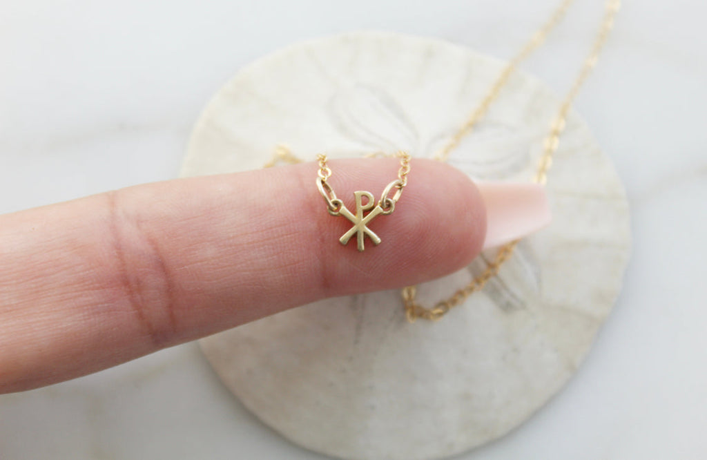 Chi Rho Necklace