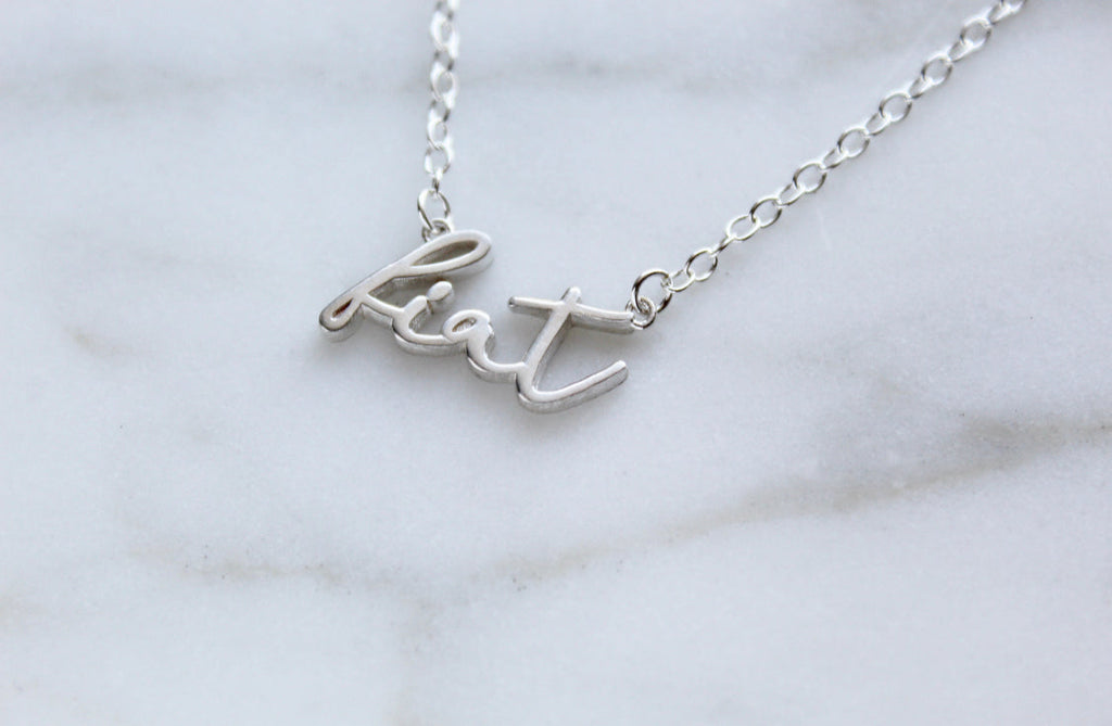 Fiat in Sterling Silver
