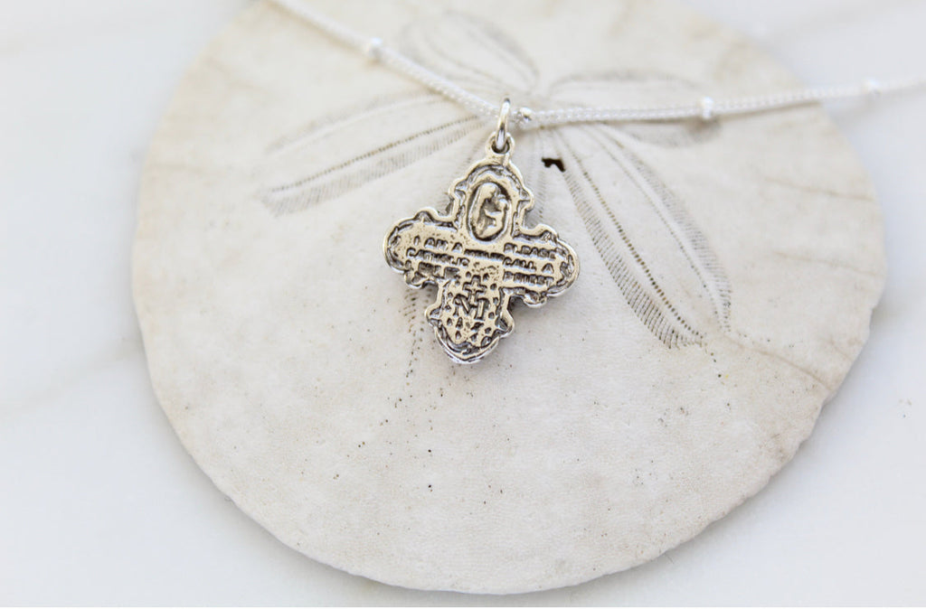 Four Way Cross in Sterling Silver