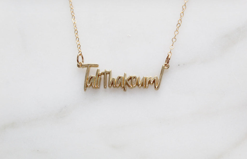 Talitha Koum necklace