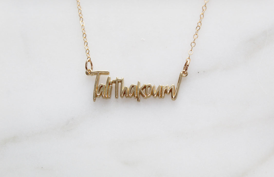 Talitha Koum necklace
