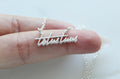 Totus Tuus Necklace in 925 Sterling Silver