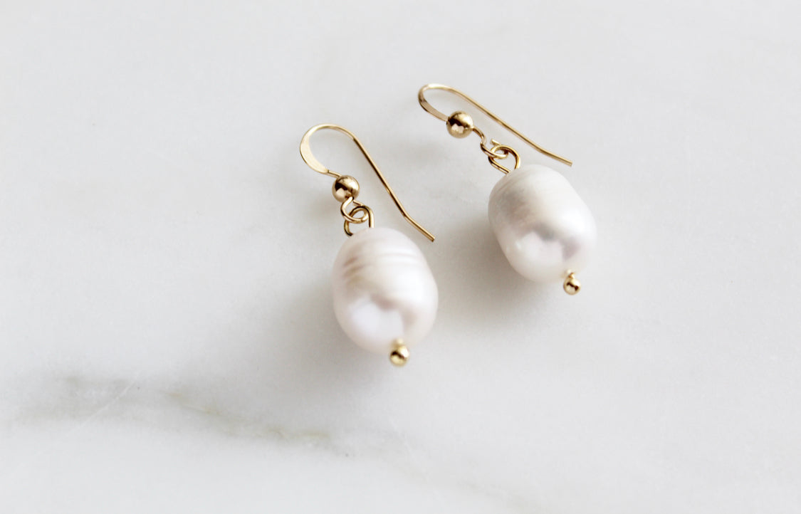 Giannas Pearl earrings