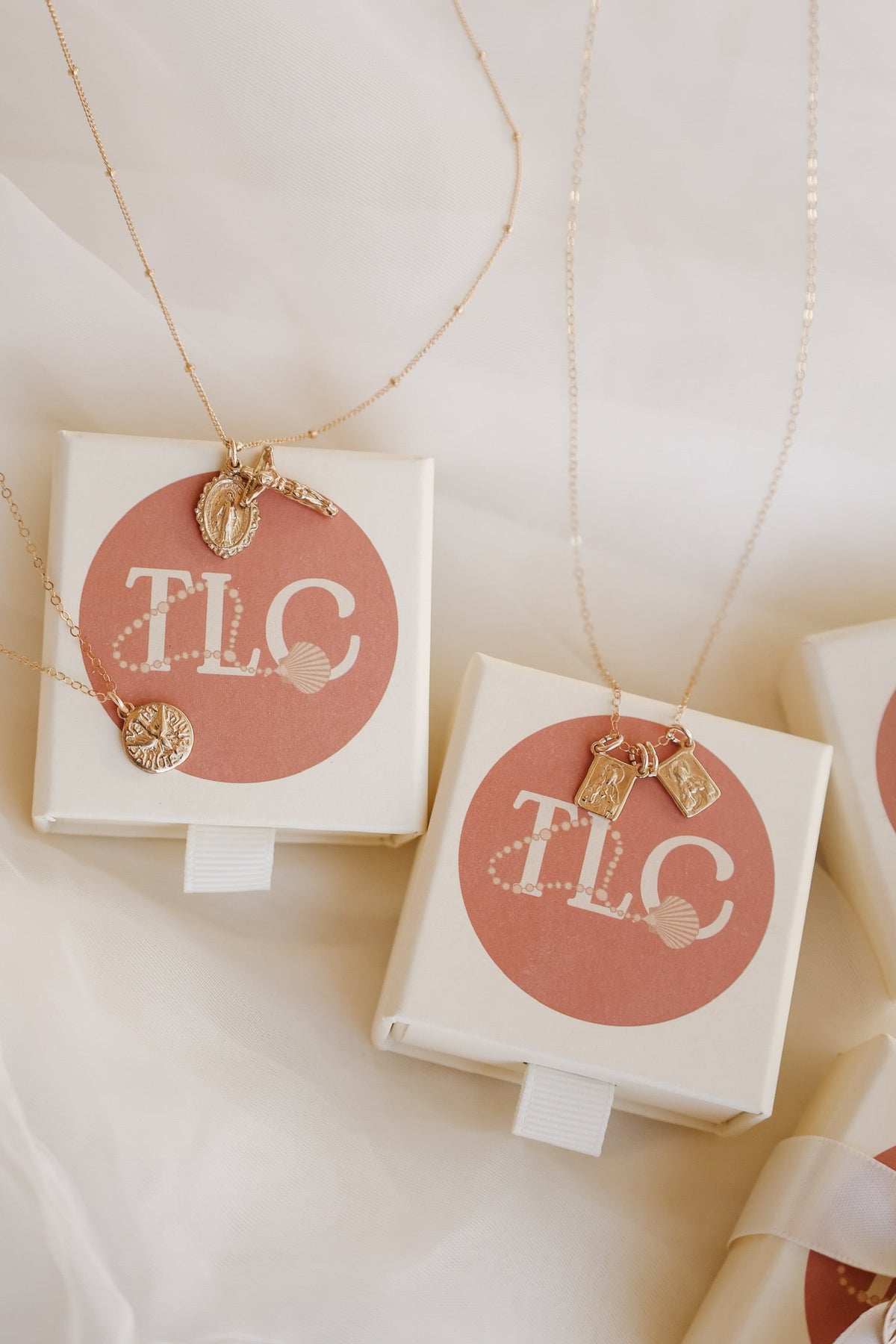 Gold Vermeil Scapular Necklace