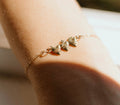 Holy Family Hearts® Bracelet In Polished Brass Tiny Version