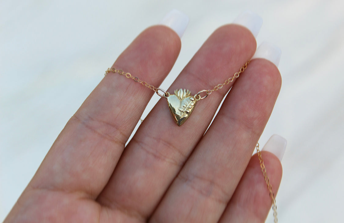 Chaste Heart Of St. Joseph Necklace
