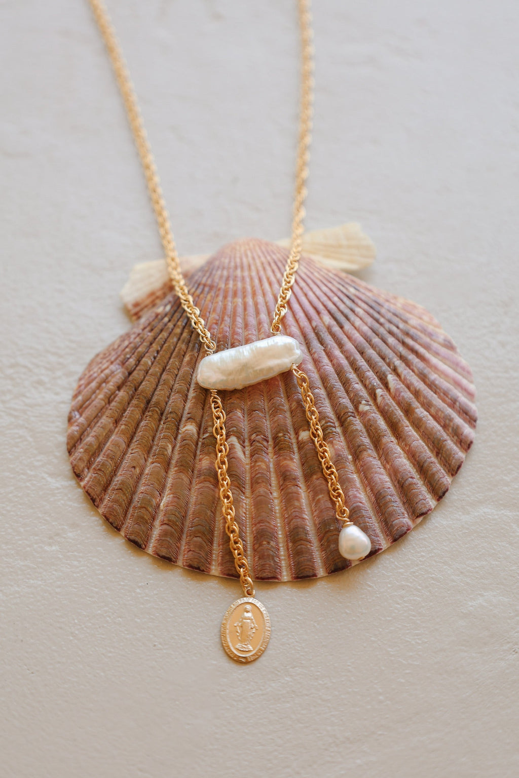Little Juliette Miraculous Medal Necklace